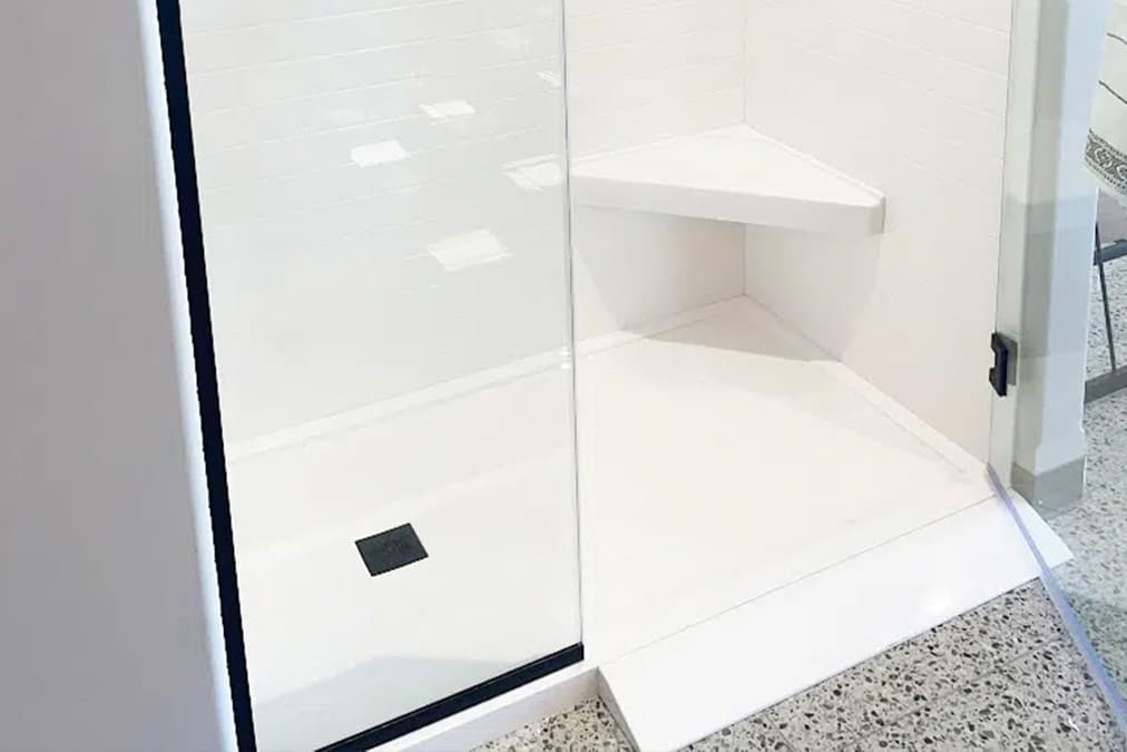 custom shower pan in Brownsburg, IN